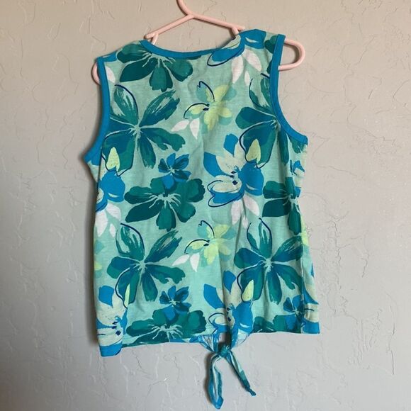 Floral tank and tie dye smiley tank - Picture 4 of 8